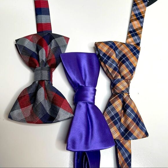Set of 3 Bow Ties 1 BWT, 2 NWOT - Picture 7 of 7